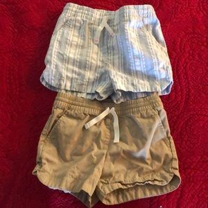 2 pair toddler girl shorts